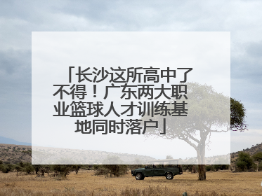 长沙这所高中了不得！广东两大职业篮球人才训练基地同时落户